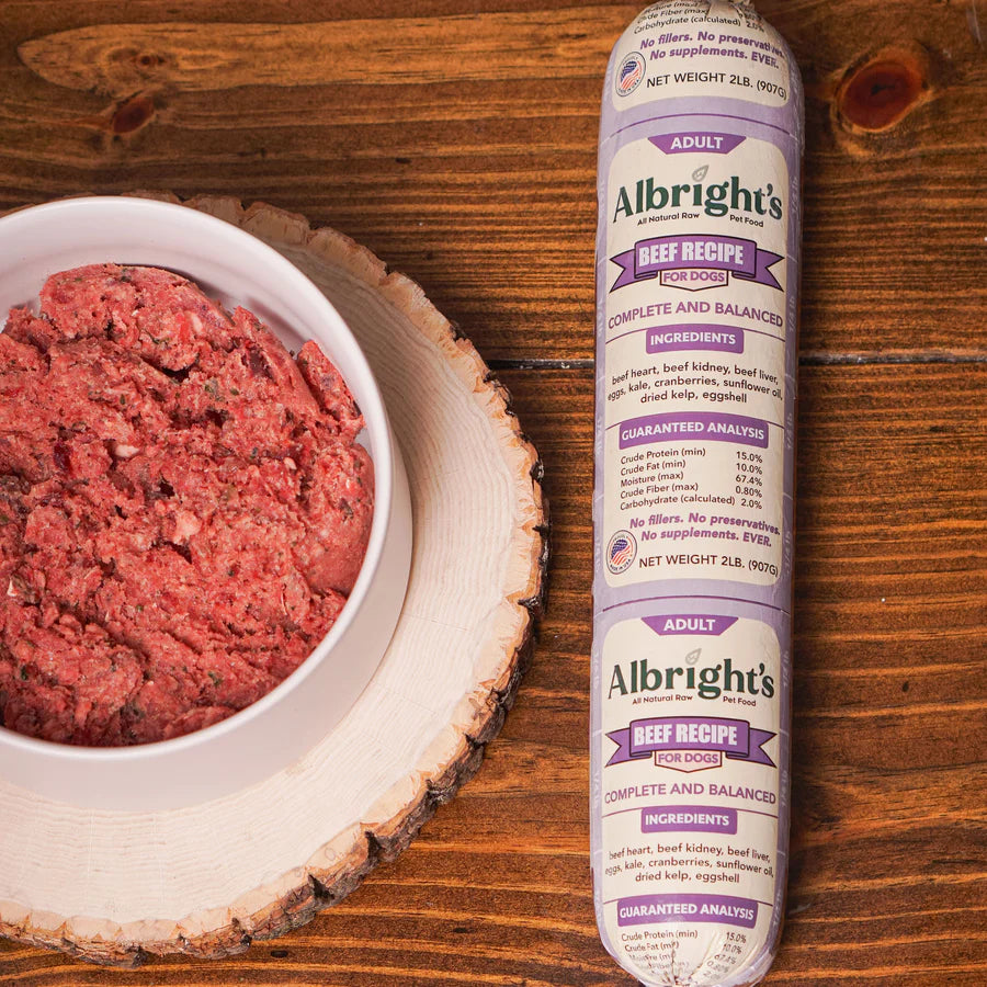 Beef Complete - Albright's Raw Recipe for Dogs