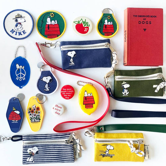 3P4 x Peanuts® - Snoopy Classic Lanyard Zip Wallet