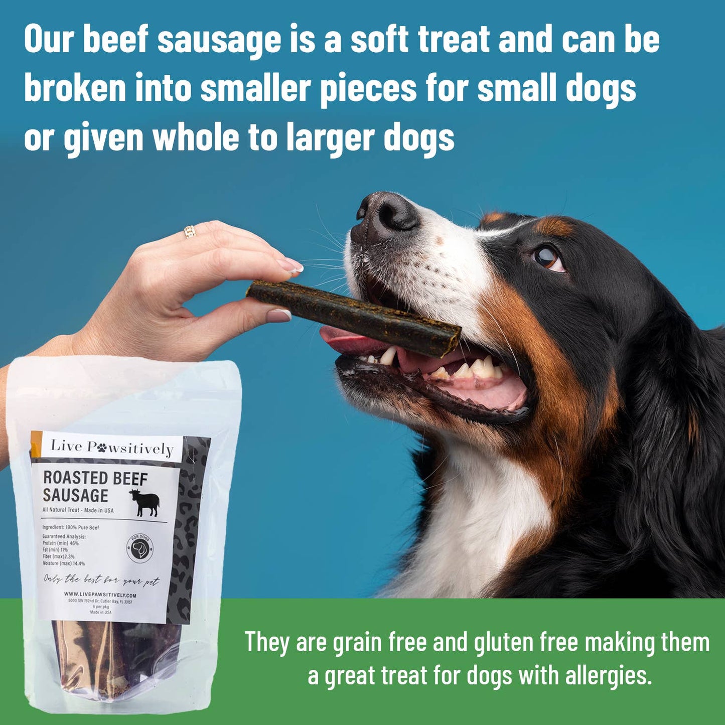 Roasted Beef Sausage