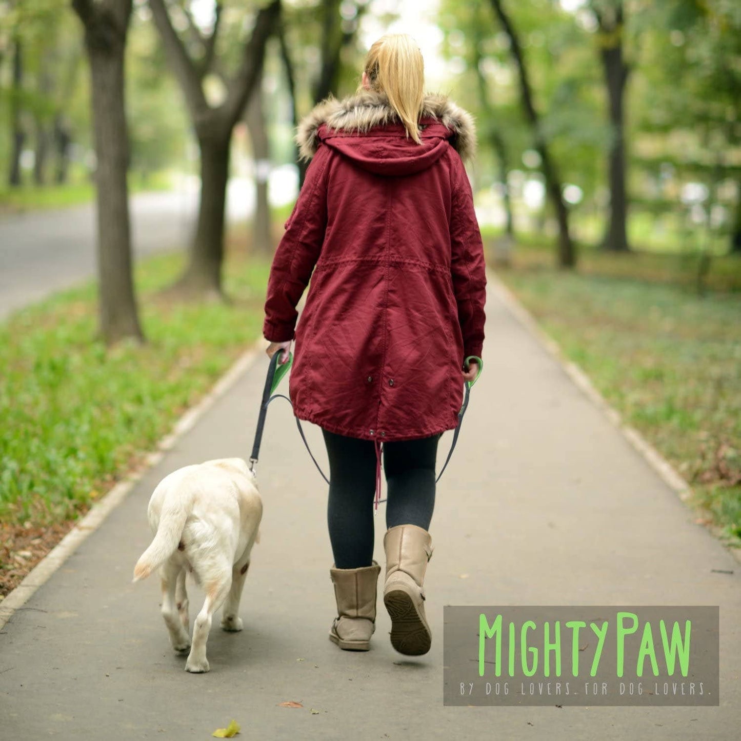 🐾 Mighty Paw HandleX2 Dog Leash – Dual Control, Maximum Comfort & Safety 🚶