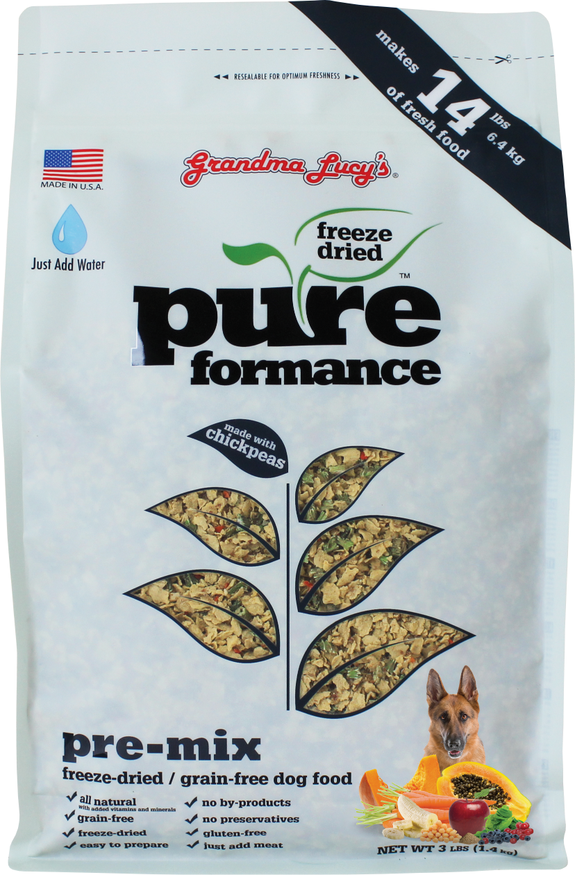 Pureformance Pre-mix Dog Food – 3lb