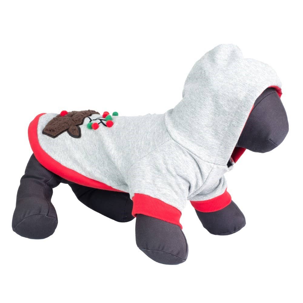Pom Pom Reindeer Hoodie