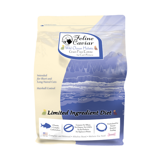 Wild Ocean Holistic Grain Free Cat and Kitten Entrée 4.4lb