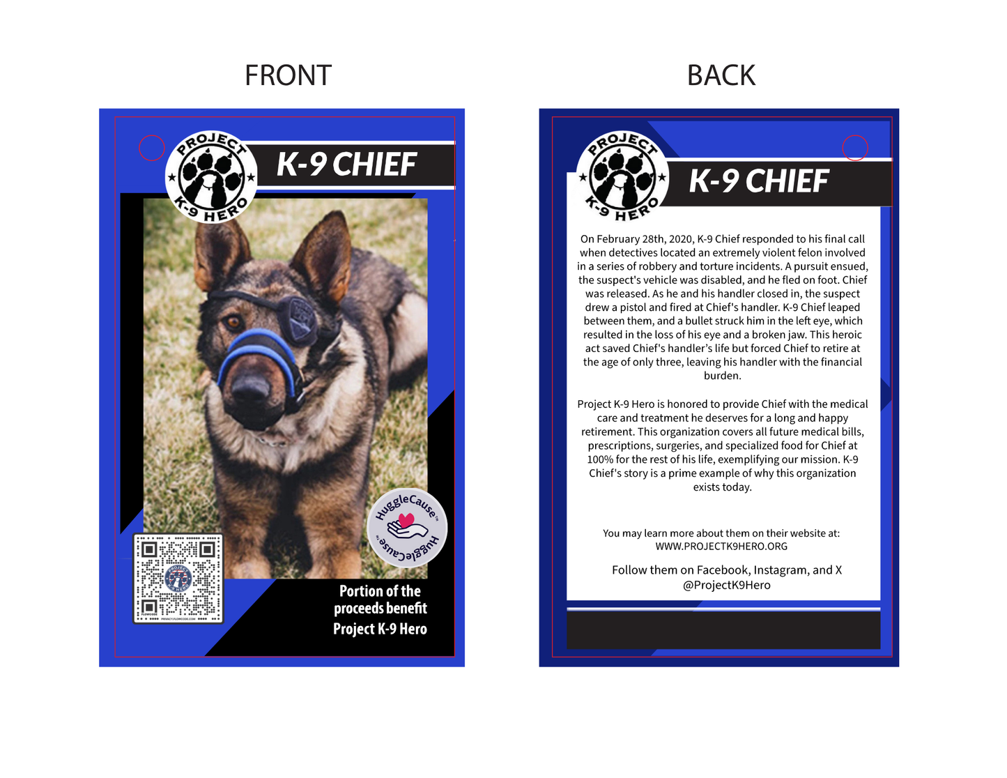 🐶 K-9 Hero, Chief Knottie® Plush Dog Toy
