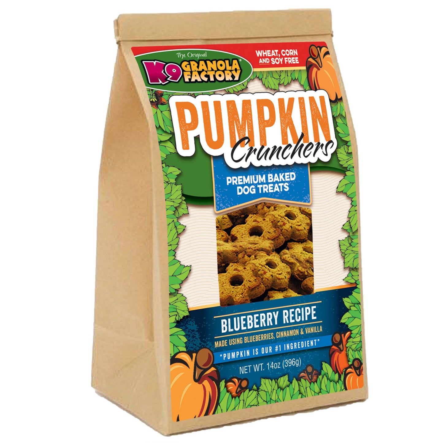 šš Pumpkin Crunchers Blueberry Dog Treats