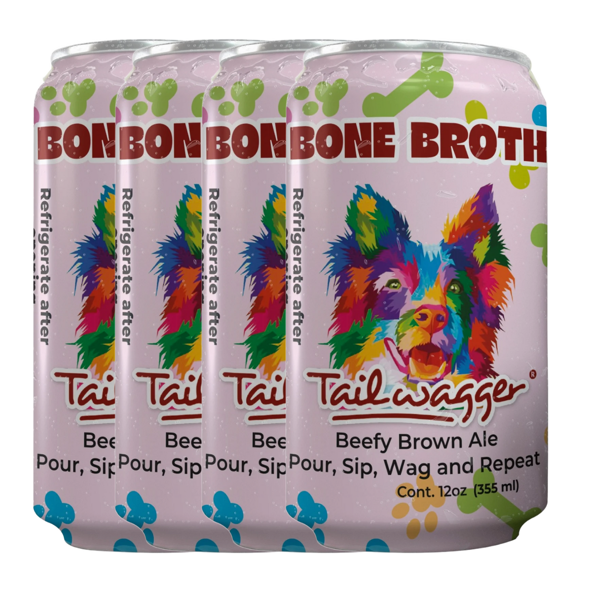 🧊🐾 Tailwagger Savory Beef Bone Broth