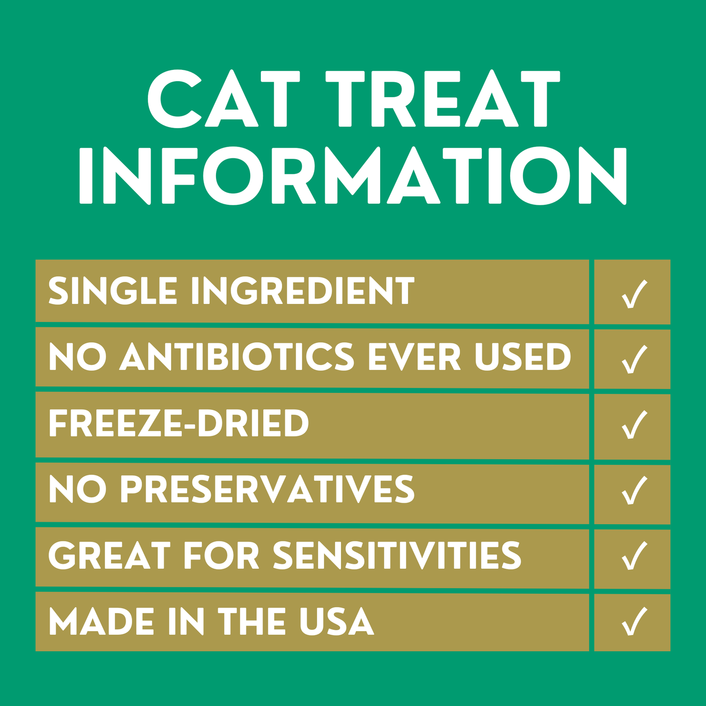 GivePet Purrfect Cast Freeze Dried Cat Treats