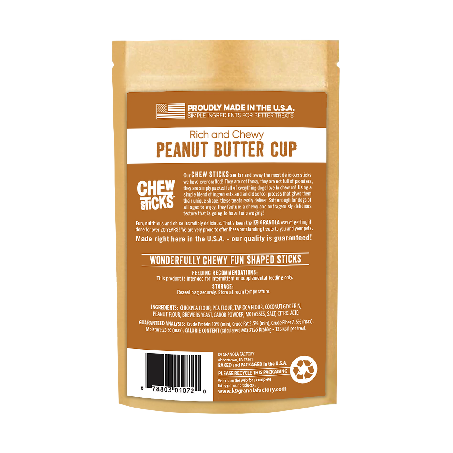 š„š«Peanut Butter Cup Chew Sticks