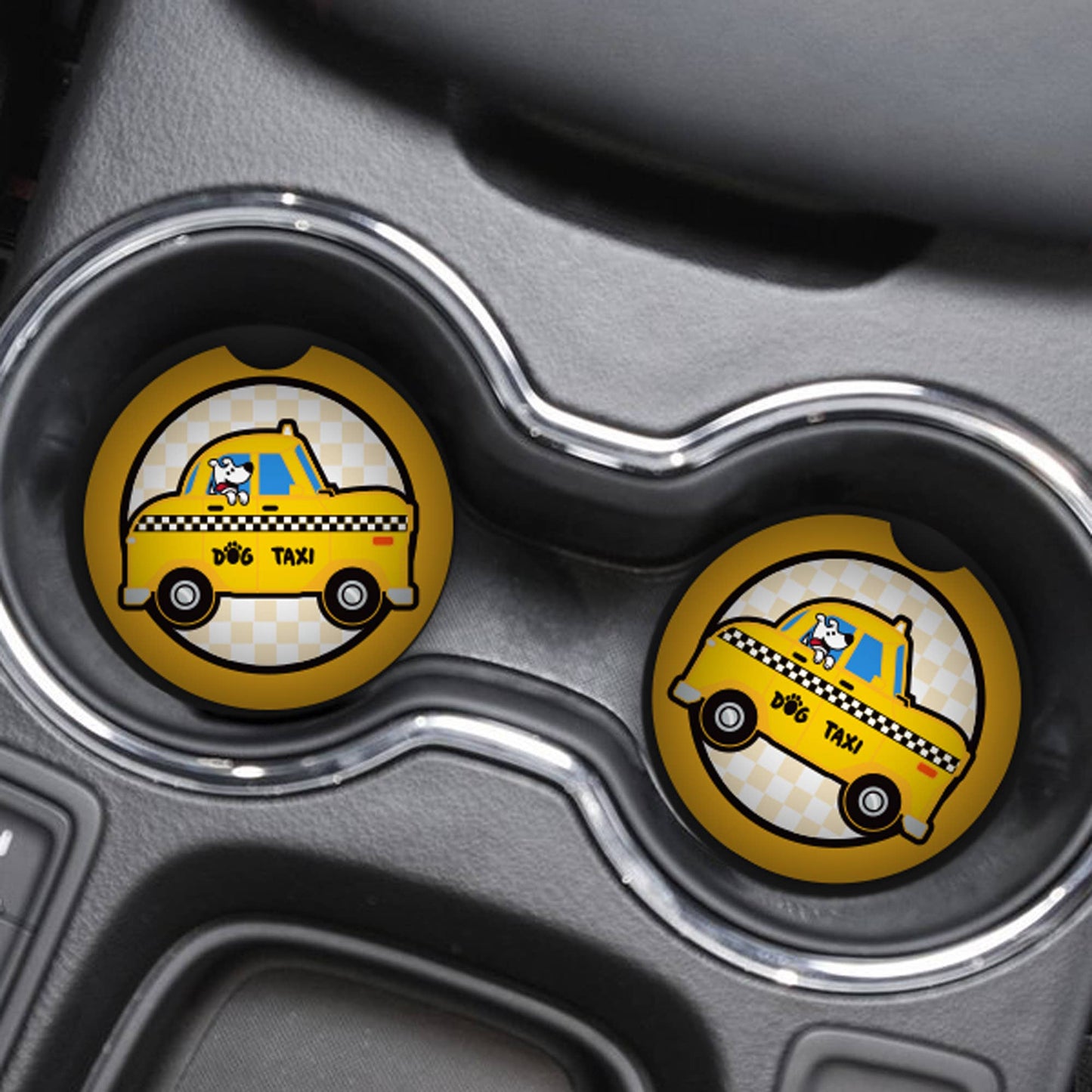 š¾Dog Taxi Car Coaster