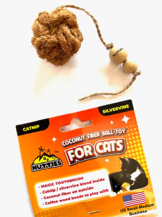 Nutties for CATS - natural ball