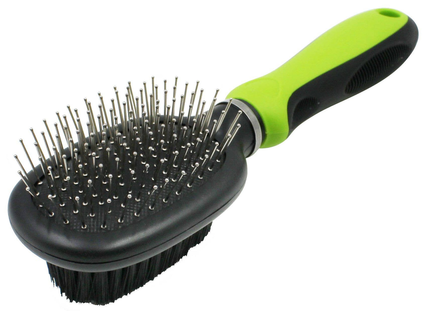 Pet Life ® Flex Series 2-in-1 Dual-Sided Pin & Grooming Pet