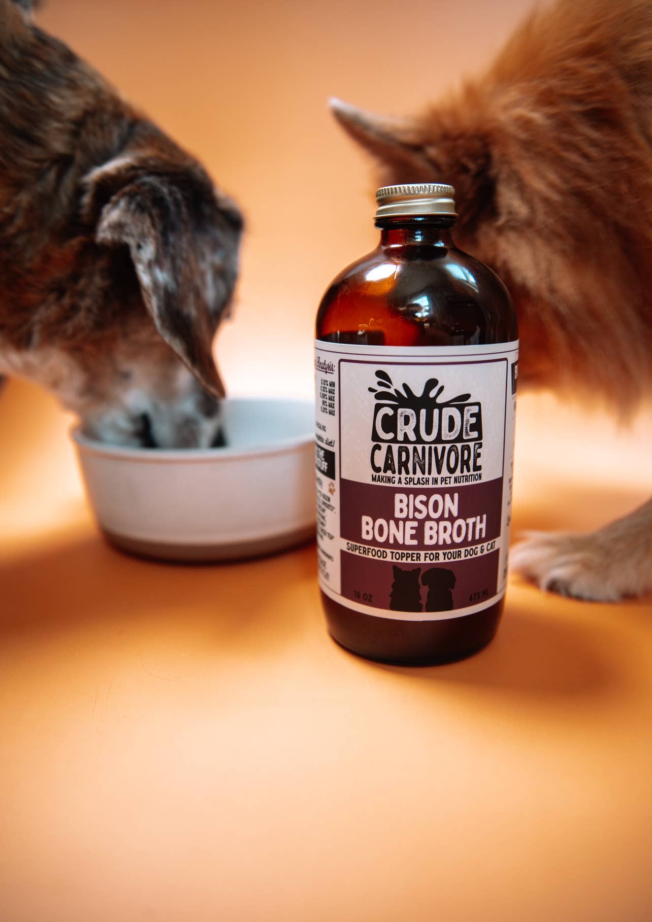 16oz Bison Bone Broth