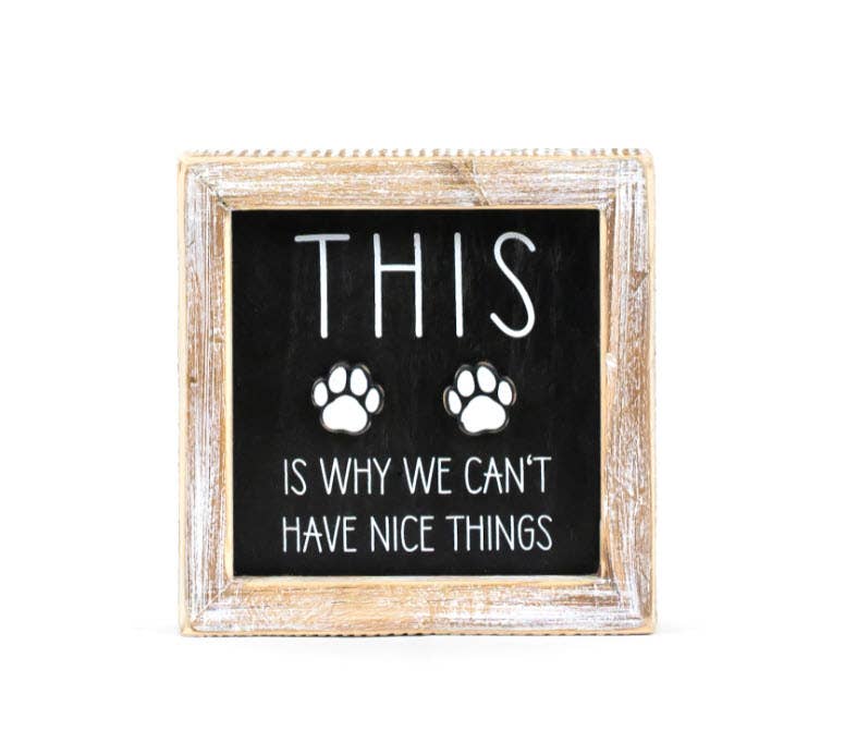This is Why "Reverse Wood Sign Frame