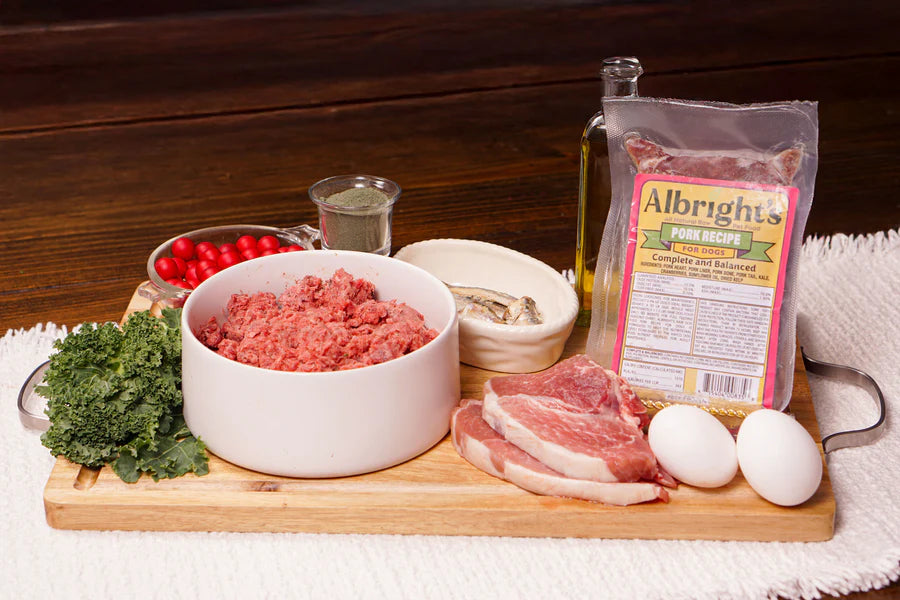 Pork Complete - Albright's Raw Recipe for Dogs