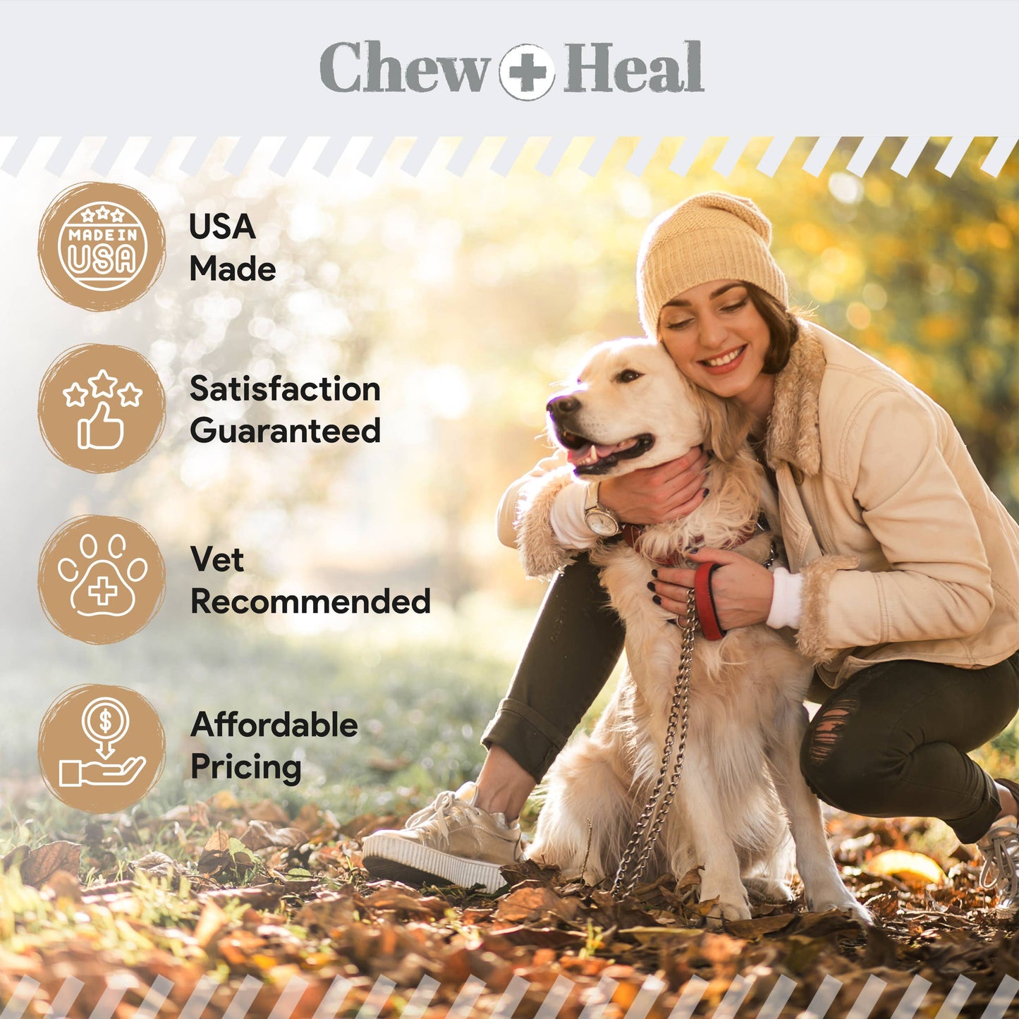 Anxiety + Stress Dog Peanut Butter Flavor