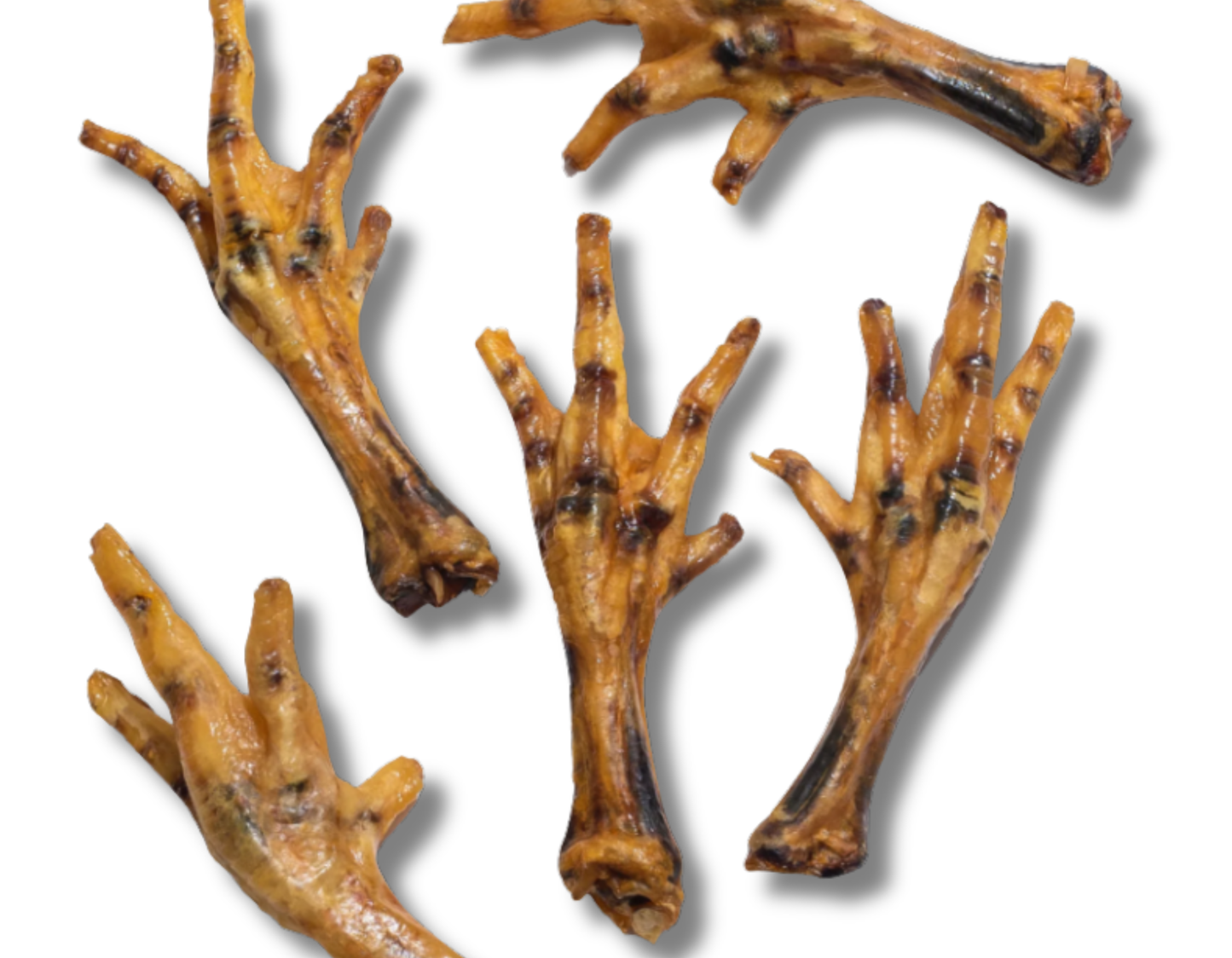 🐔🦴 100% Natural Dehydrated Chicken Feet for Dogs – Single-Ingredient Joint Support Chews