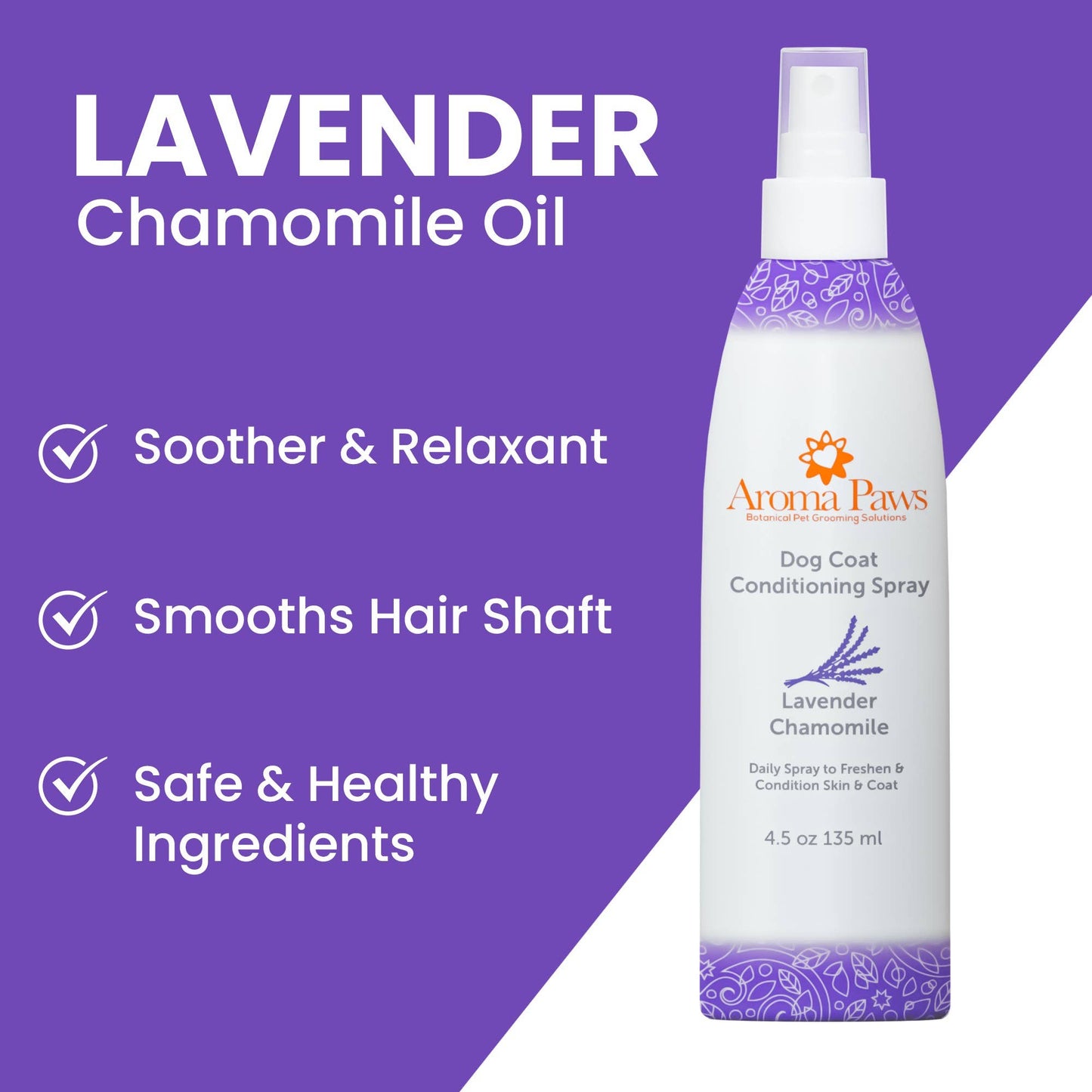 🌸Lavender Chamomile Dog Coat Spray 4.5oz