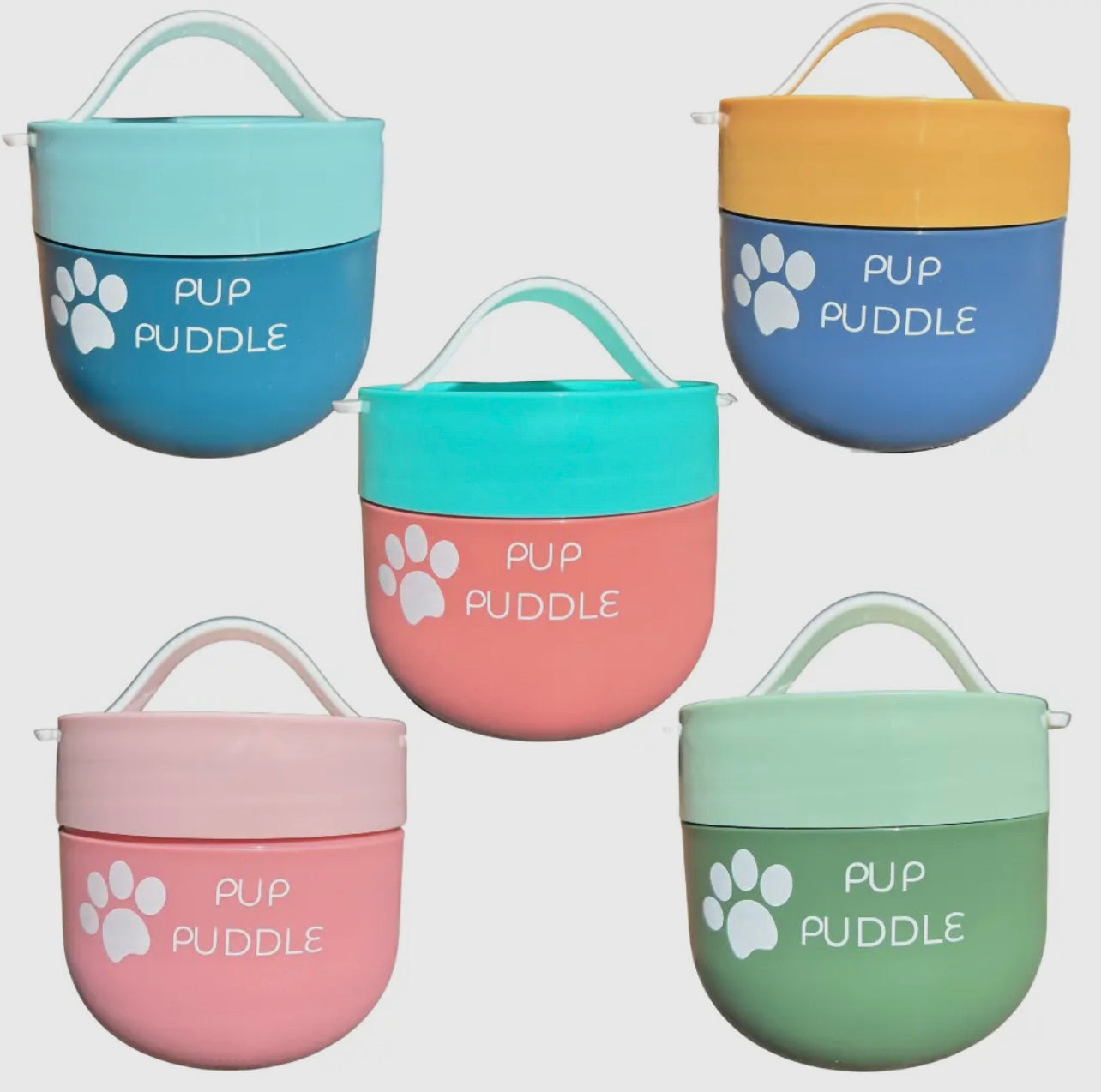 Pup Puddle - Keep Water & Food Cold/Warm - Leakproof