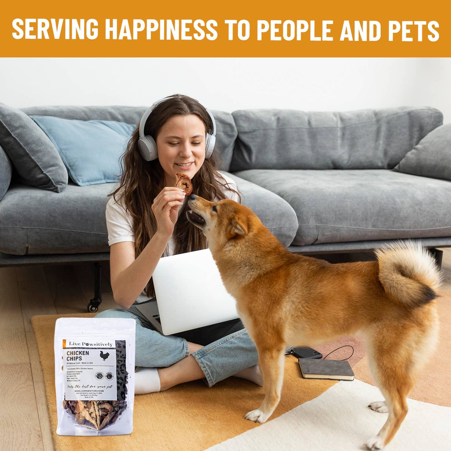 Chicken Chips For Dogs & Cats