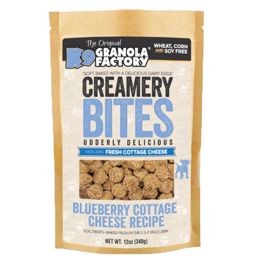 🫐 Blueberry Cottage Cheese Bites for Dogs | K9 Creamery Collection 🐾