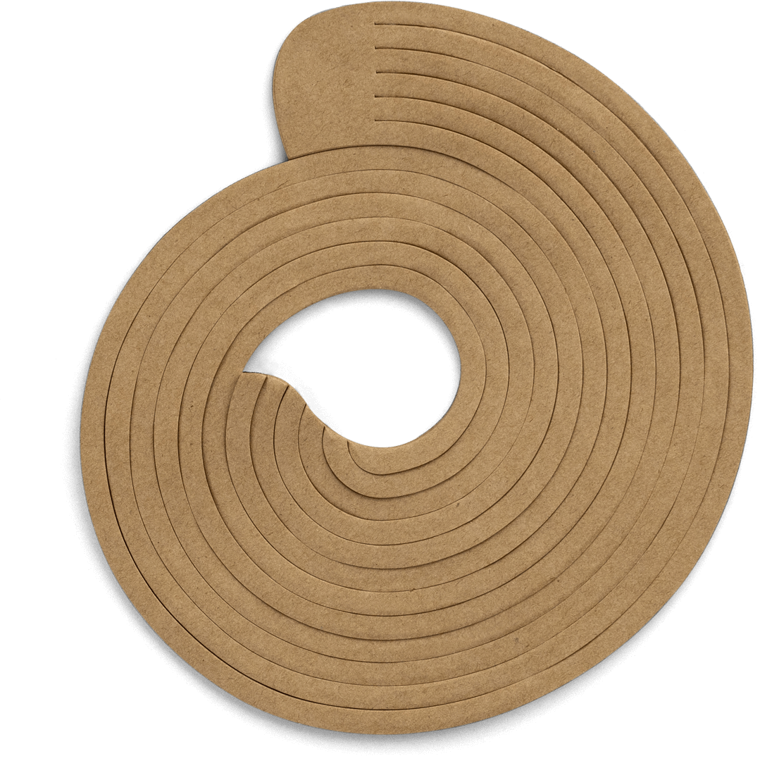 SpiroPack Nest Eco - Kraft 100% Recycled - 10 lbs