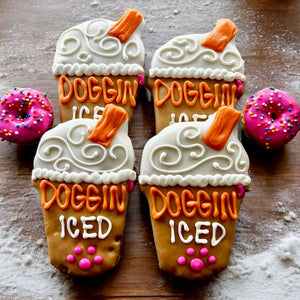DOGGIN’ ICED coffee dog treats