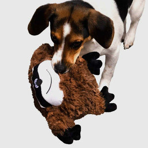 Godog - Playclean Sloth Squeaker Plush Dog Toy