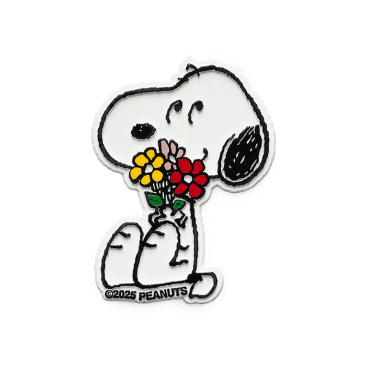 🐶💚3P4 x Peanuts® - Snoopy Flower Bouquet Classic Fridge Magnet