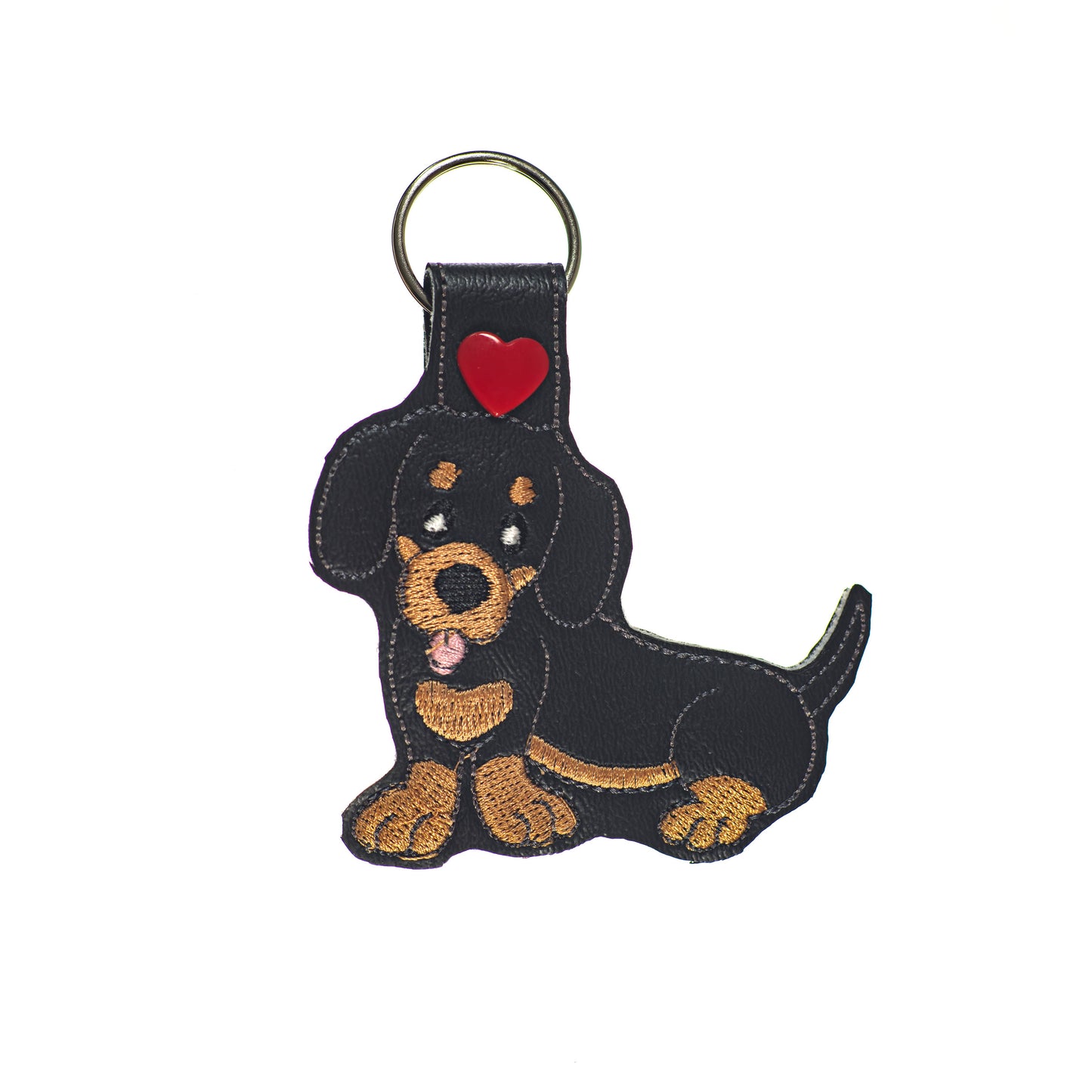 Dachshund Key Fob