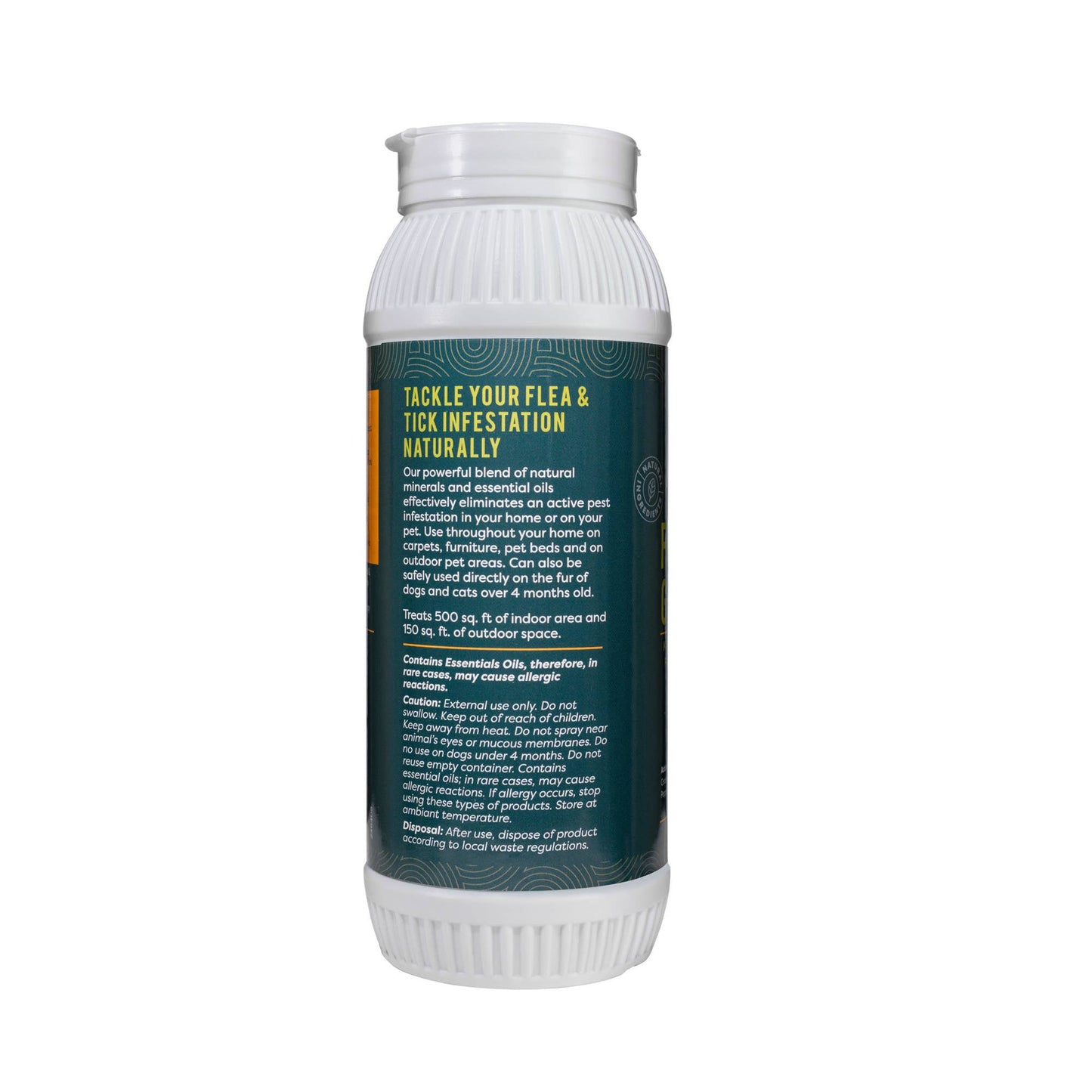 🌿🐾ALZOO Mineral-Based Flea and Tick Environment Powder