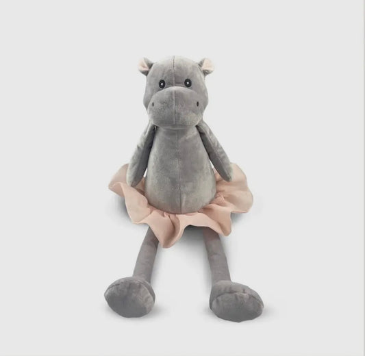 Nandog My Bff Plush Toy Hippo Dancing - Grey