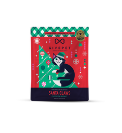 GivePet Santa Claws Freeze Dried Christmas Cat Treats
