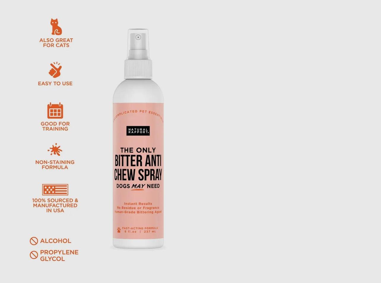 The Only Bitter Anti Chew Spray Dogs May Need