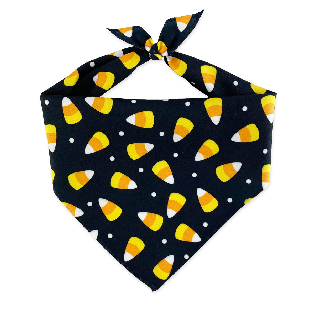 🎃🍬 Candy Corn Halloween Pet Bandana