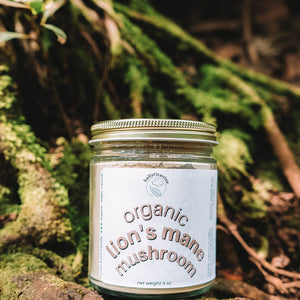 Organic Lion's Mane Mushroom Supplement