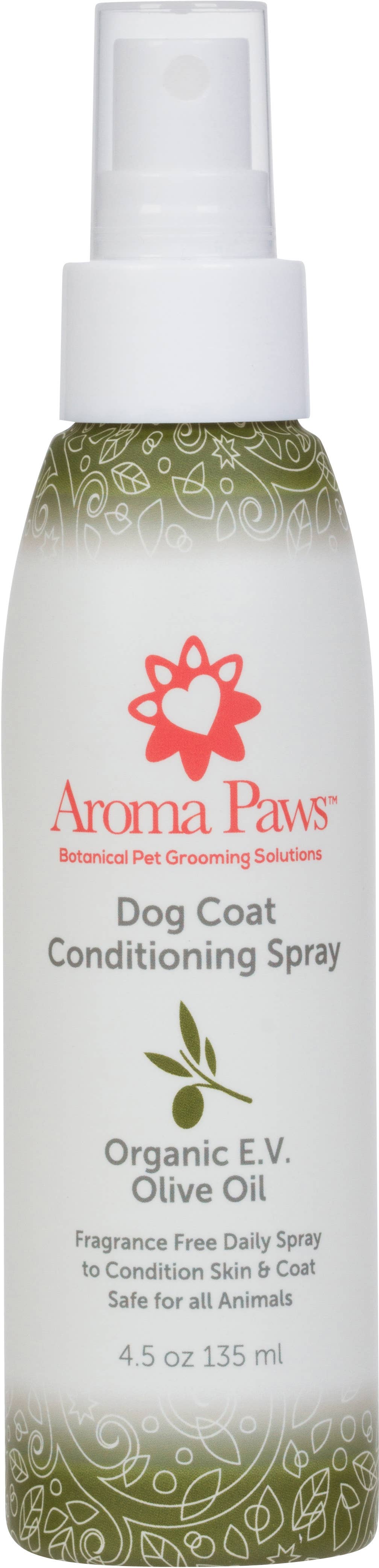 4.5 Oz. Dog Coat Olive Oil Detangling Spray