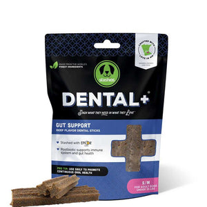 Dental+®, Beef/Gut Support Small/Medium