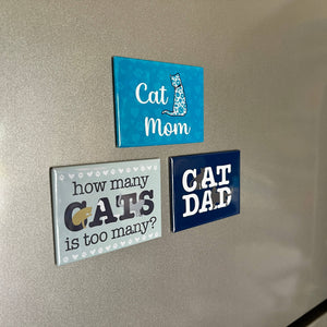 Rectangle Magnet - Cat Mom