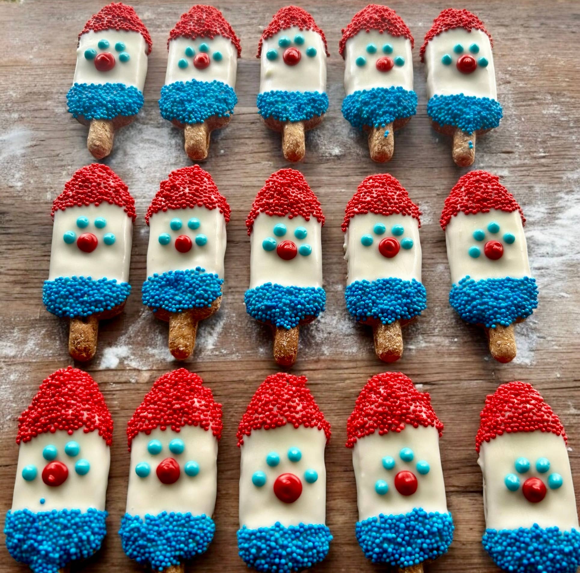 Small Bombpop PUPsicle dog treats