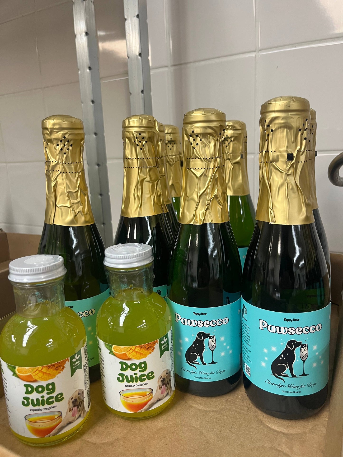 🍾🍊🐶 Yappy Hour™ Fur Mosa Mimosa Kit for Dogs 🥂🐾