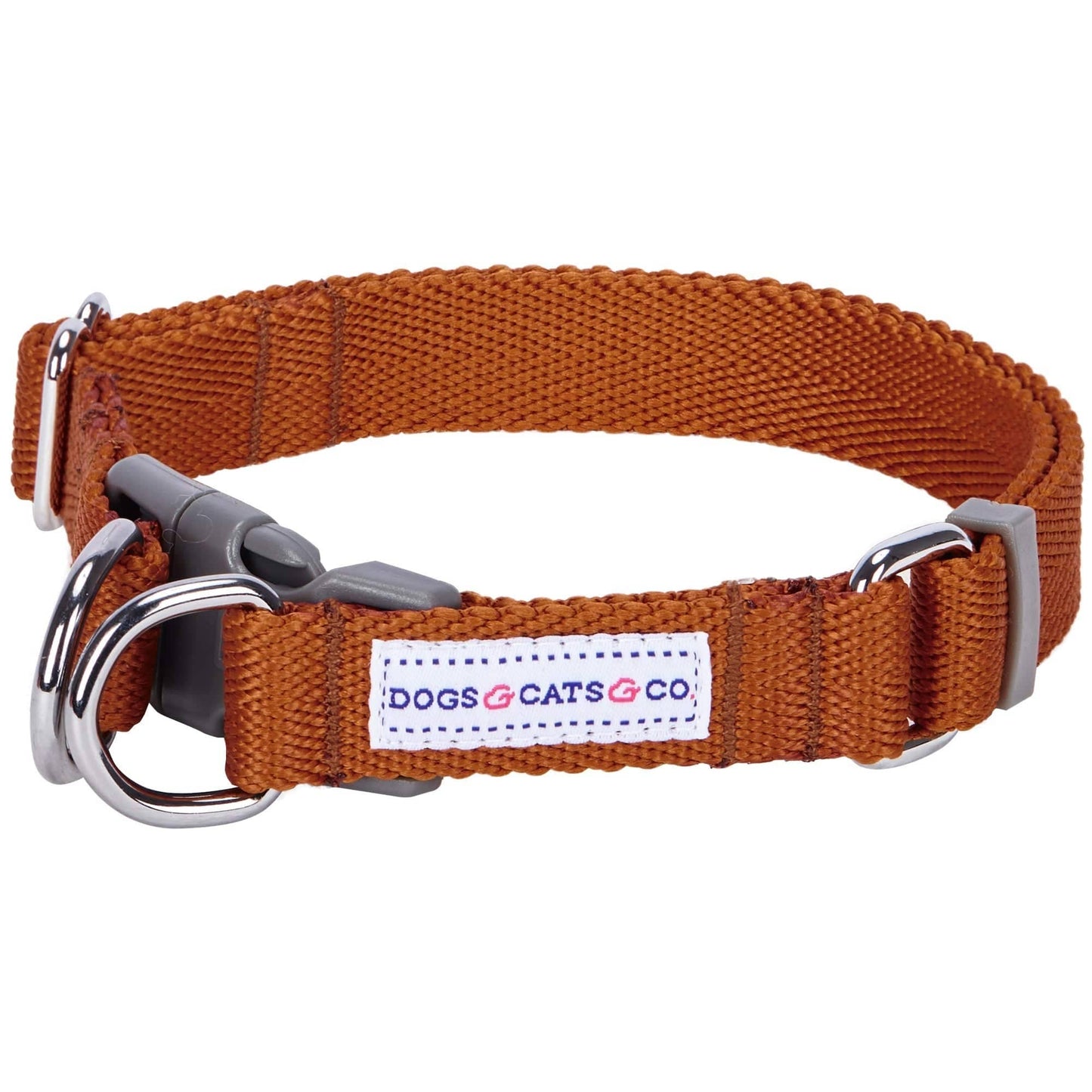 ✨ Dogs & Cats & Co. Double D-Ring Dog Collar 🐾