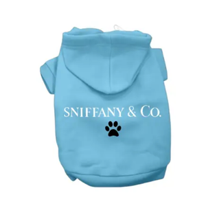 Sniffany & CO Paw Print- Dog Hoodie