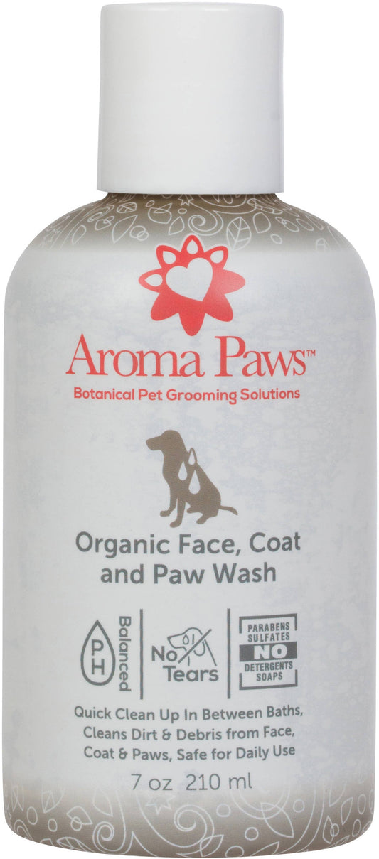 Aroma Paws Organic Face, Coat & Paw Wash 7oz