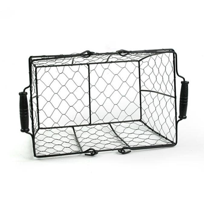 12" Rectangular Chicken Shop Black