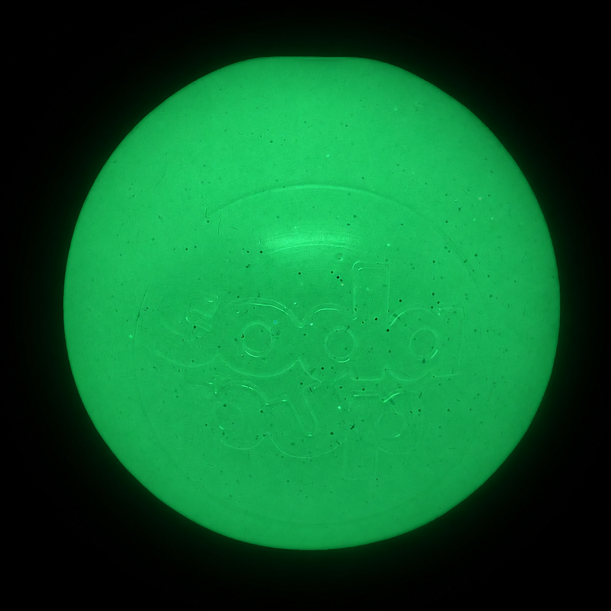 ✨🐶SodaPup Glow in the Dark Glitter Ball 2-Pack – Soft Fetch & Treat Dispensing Dog Toys