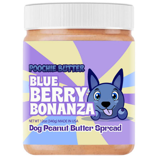 🥜🐾 All-Natural Peanut Butter for Dogs (12oz) – Calming, Clean & Tail-Wagging Good