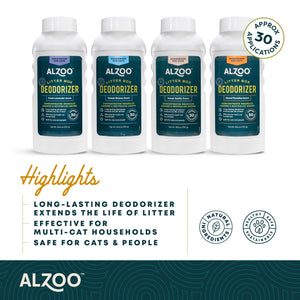 ALZOO™ Mineral-Base Cat Litter Deodorizer-Fresh Ocean Breeze