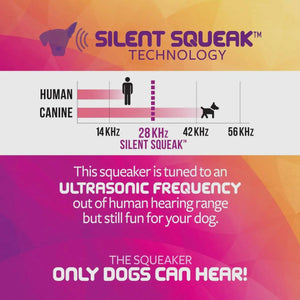 Trustypup Silent Squeaky Plush Toy
