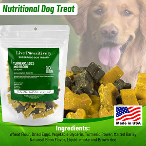 Turmeric, Eggs and Bacon Treat