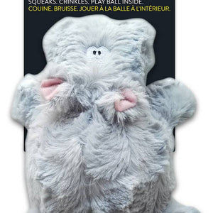Furry Friends 2-in-1 Plush and Ball Squeaker